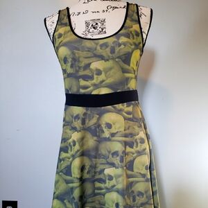 Pre-owned Kreepsville Skull Dress Large
